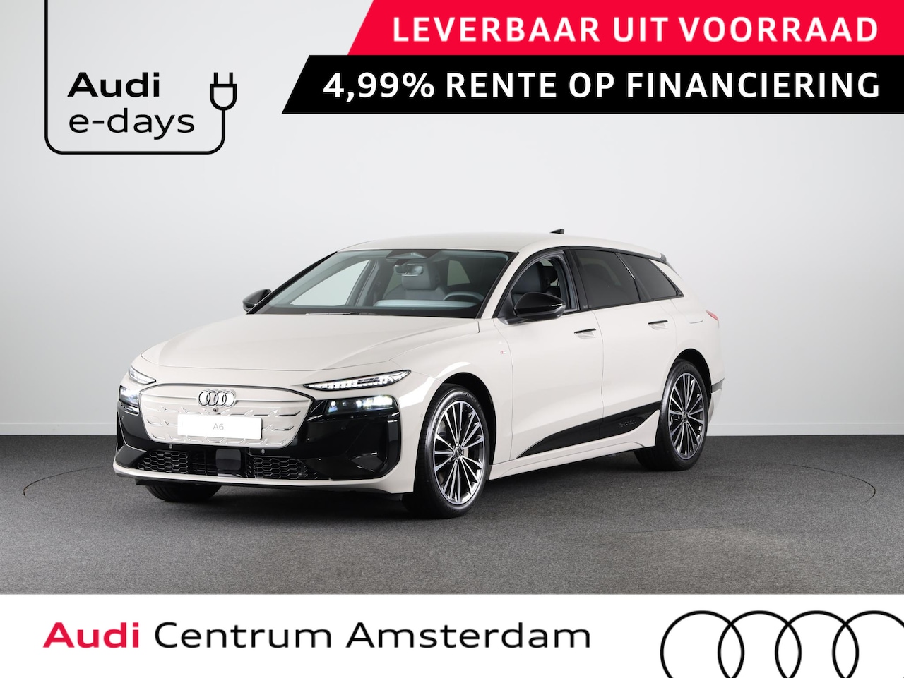 Audi A6 Avant e-tron - Advanced edition 270kW/367pk 100kWh Avant E Tech Plus pakket, leder interieur, optiek pakk - AutoWereld.nl