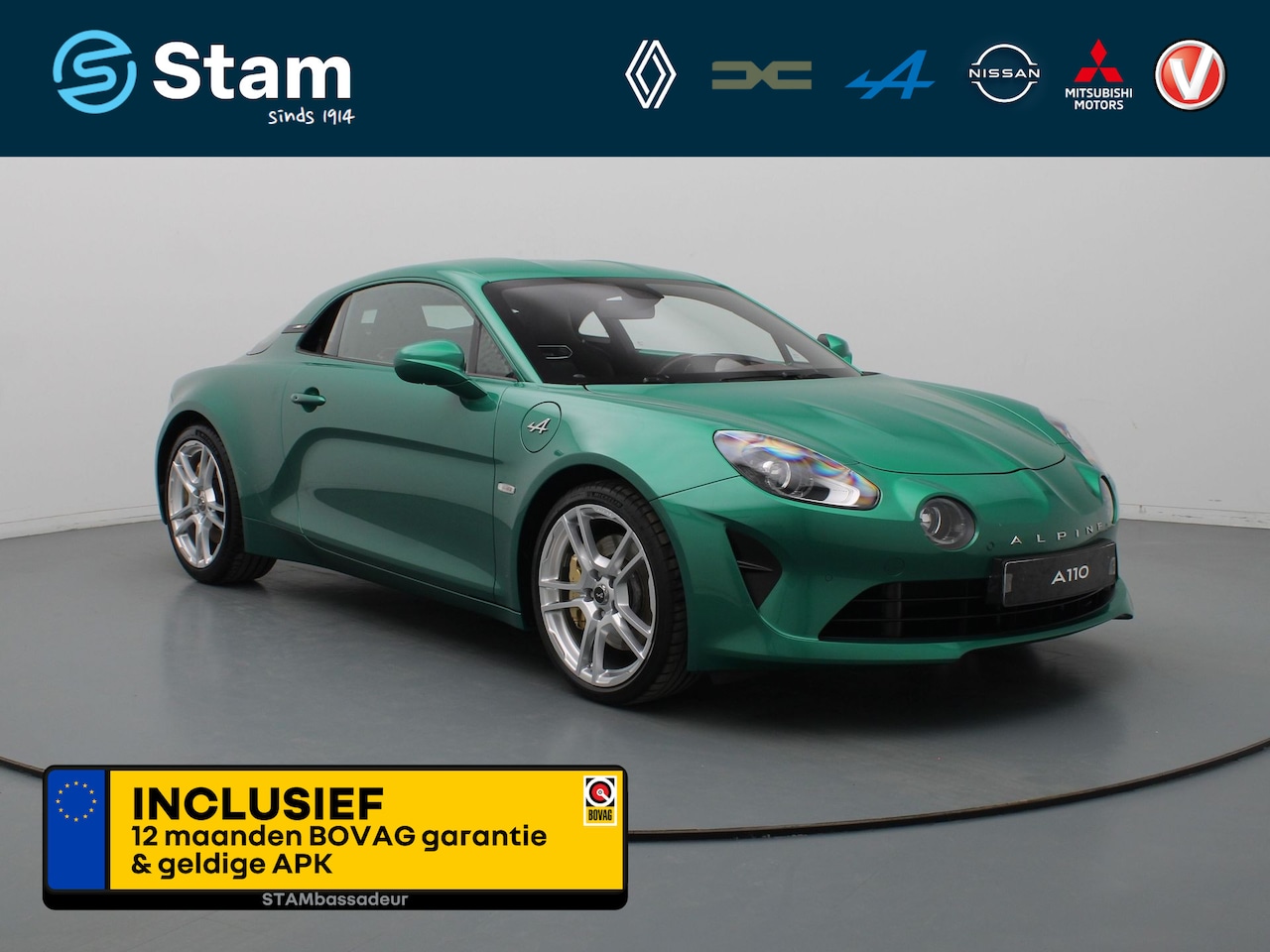 Alpine A110 - 252pk Turbo Légende #18 van 110 FOCAL | Camera | Climate | Cruise | Navi | Parkeersens. v+ - AutoWereld.nl