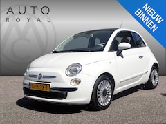 Fiat 500 - 1.2 Lounge Automaat, Panoramadak, Airco, Elec ramen, Radio cd-speler, LM-velgen, Multifunc