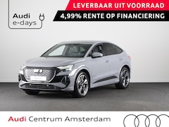 Audi Q4 Sportback e-tron - S edition e-tron 45 82 kWh 210 kW / 286 PK Sportba Comfortpakket, adpative cruise control,