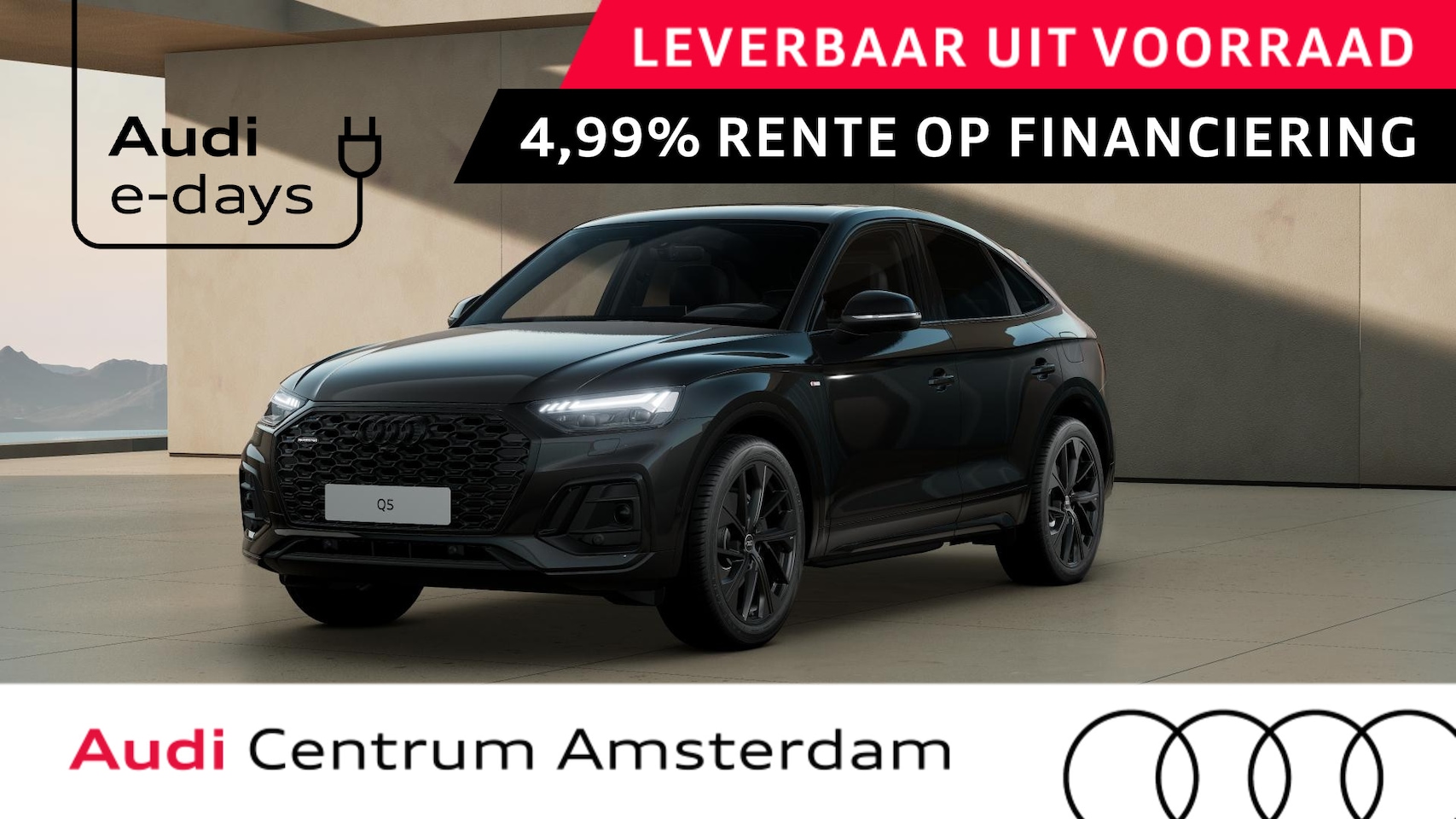 Audi Q5 Sportback - S edition Competition 50 TFSI e 220 kW / 299 PK SU panoramadak, assitentiepakket tour&park - AutoWereld.nl