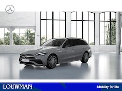 Mercedes-Benz C-klasse Estate - 300 e Business Solution AMG | Trekhaak | Nightpakket | Parkeerpakket met 360°-camera | Mem