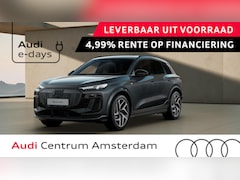 Audi Q6 e-tron - S edition performance 100 kWh trekhaak, adaptive cruise control, panoramadak, adaptive air