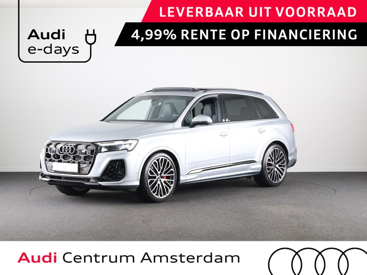 Audi Q7 - 55 TFSI e quattro Pro Line S Panoramadak, comfortsleutel, trekhaak, optiekpakket zwart plu - AutoWereld.nl