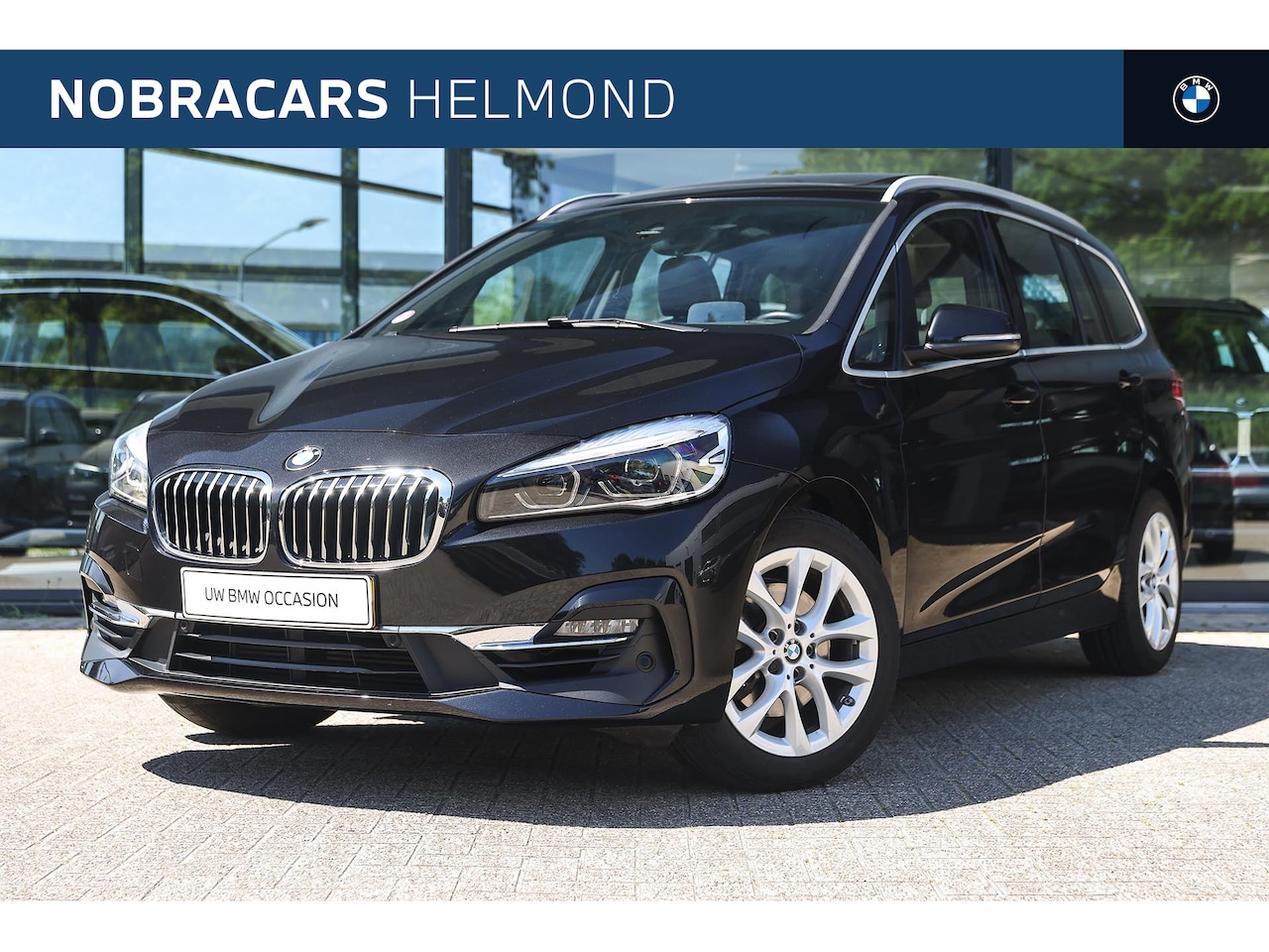 BMW 2-serie Gran Tourer - 218i 7p. High Executive Luxury Line Automaat / Panoramadak / Sportstoelen / LED / Park Ass - AutoWereld.nl