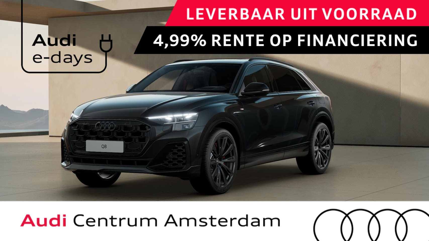 Audi Q8 - 55 TFSI e quattro Pro Line S panoramadak, head-up display, vierwielbesturing, B&O soundsys - AutoWereld.nl