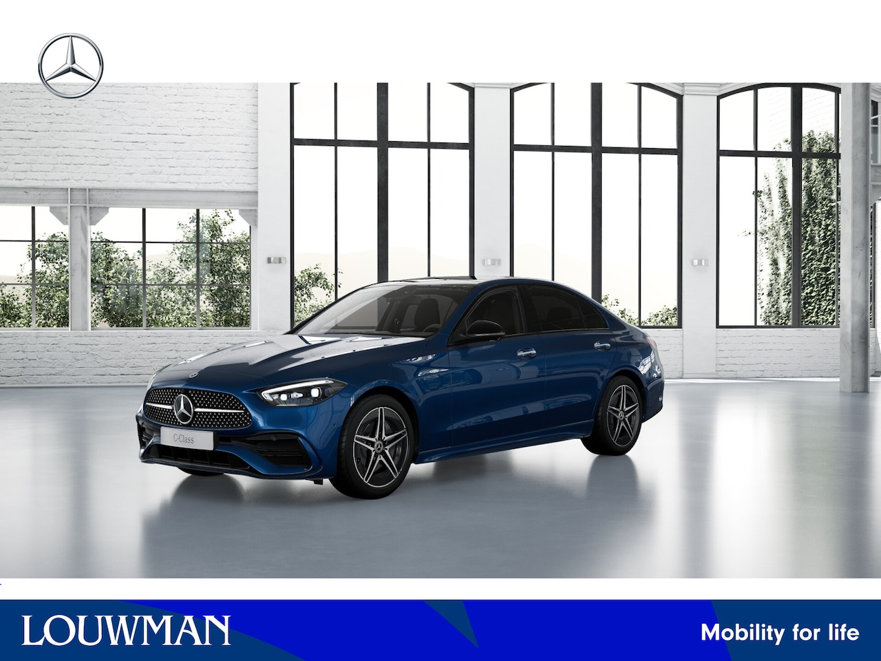 Mercedes-Benz C-klasse - 300 e Business Solution AMG | Trekhaak | Nightpakket | AMG Line Premium Plus | Parkeerpakk - AutoWereld.nl