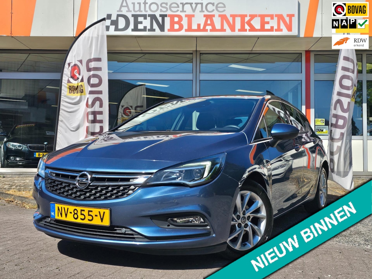 Opel Astra - 1.0 Innovation 5drs BJ.2017 / Navi / Half Leder / Keyless / Clima / Pdc / 16"Lmv - AutoWereld.nl