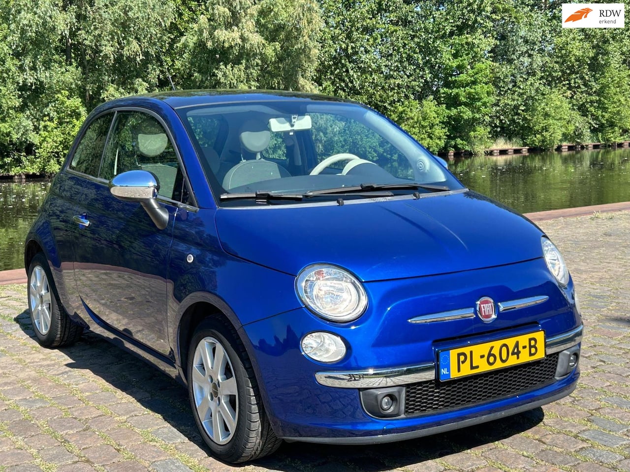 Fiat 500 - 1.2 Naked Zeer nette auto airco elektrische ramen cv op afs - AutoWereld.nl