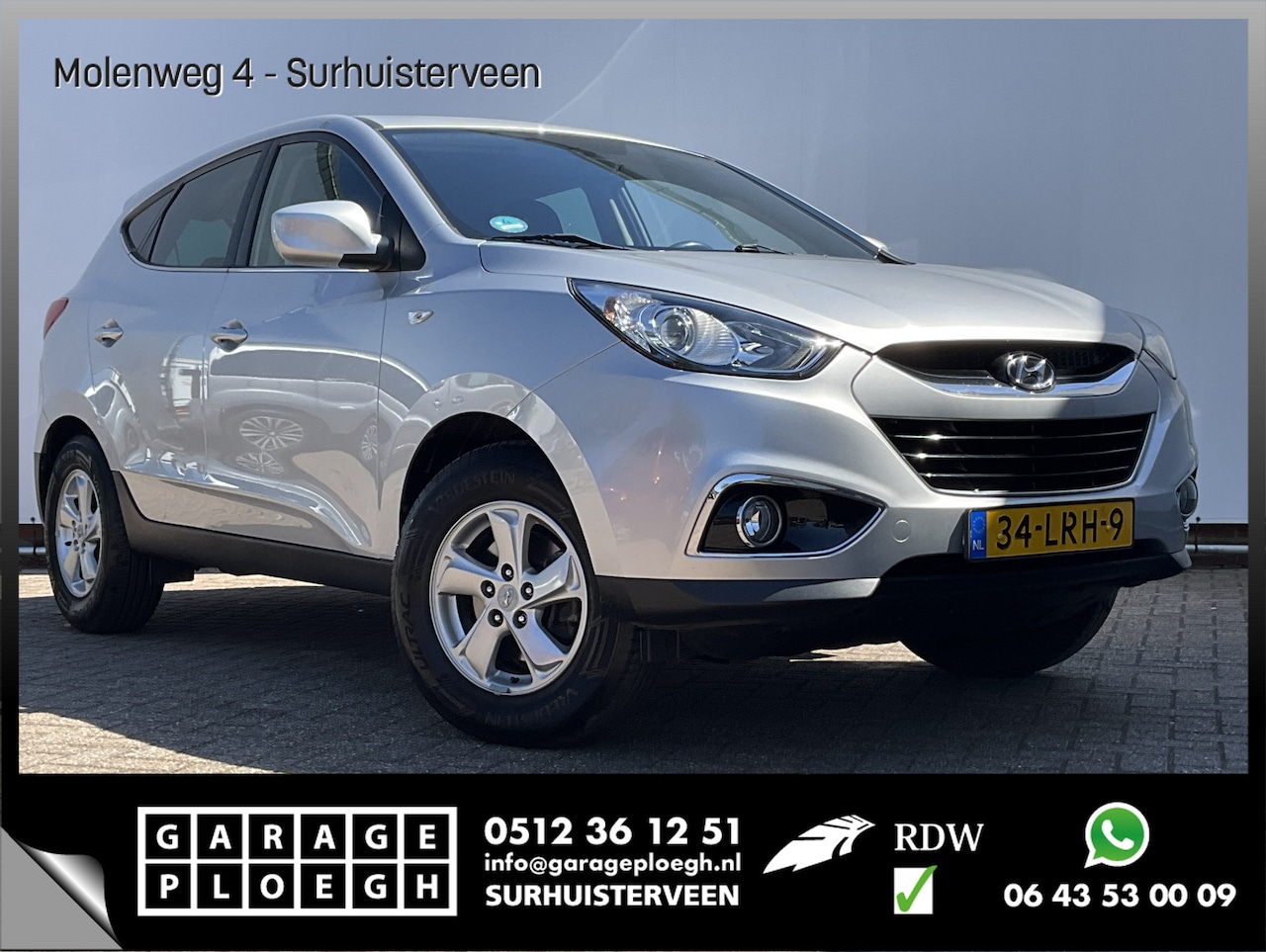 Hyundai ix35 - 2.0i Dynamic Trekhaak Nav/Cruise Clima Voll.Onderhouden! - AutoWereld.nl