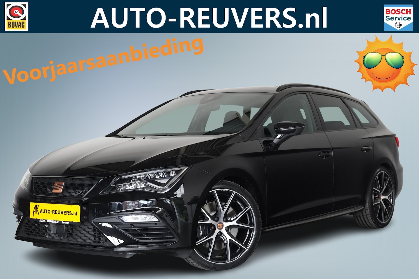 Seat Leon ST - 2.0 TSI 4DRIVE CUPRA / Opendak / RS stoelen / Beats / CarPlay - AutoWereld.nl