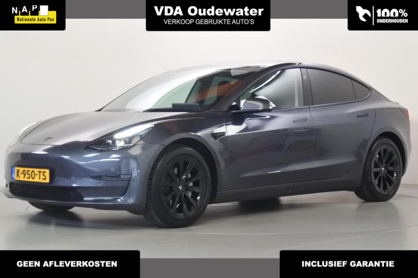 Tesla Model 3 - LR AWD 75 kWh 19" VDA+pack - AutoWereld.nl