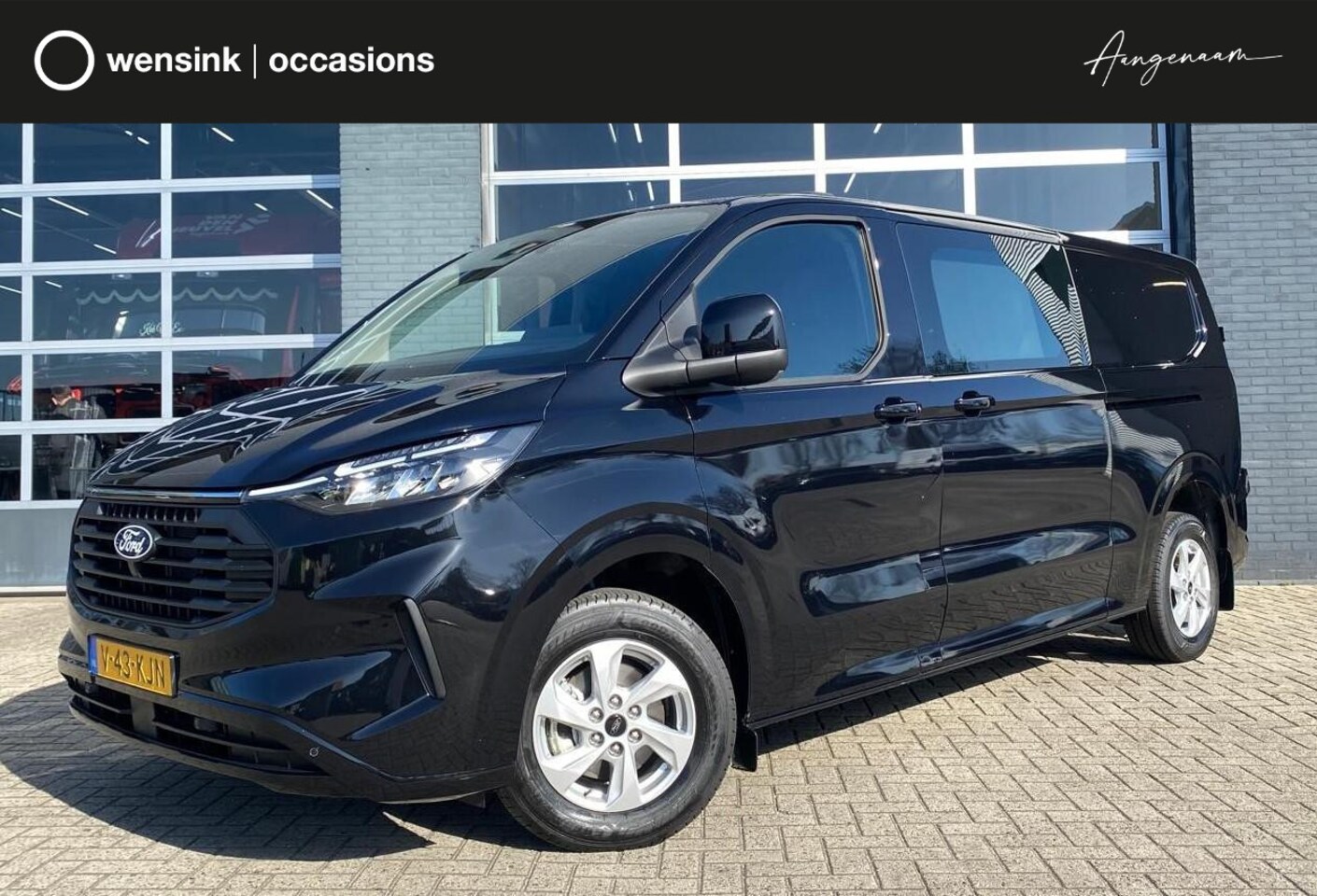 Ford Transit Custom - 320 2.0 TDCI L2H1 Limited Dubbel cabine | Wegklapbare trekhaak | Reservewiel| Adaptive Cru - AutoWereld.nl