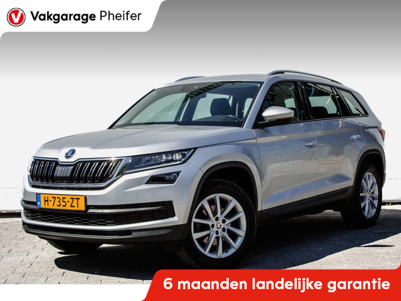 Skoda Kodiaq - 1.5 TSI 150pk Aut. Limited Business Edition Trekhaak/ Half leer/ Stoelverwarming/ Canton a - AutoWereld.nl