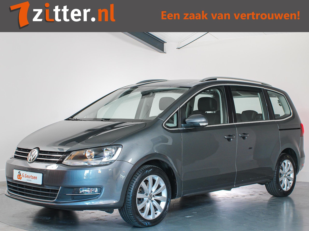 Volkswagen Sharan - 2.0 TSI Highline 2.0 TSI Highline, 7-Persoons, Volleder, Apple Carplay/Android Auto, Navigatie, Automaat, - AutoWereld.nl