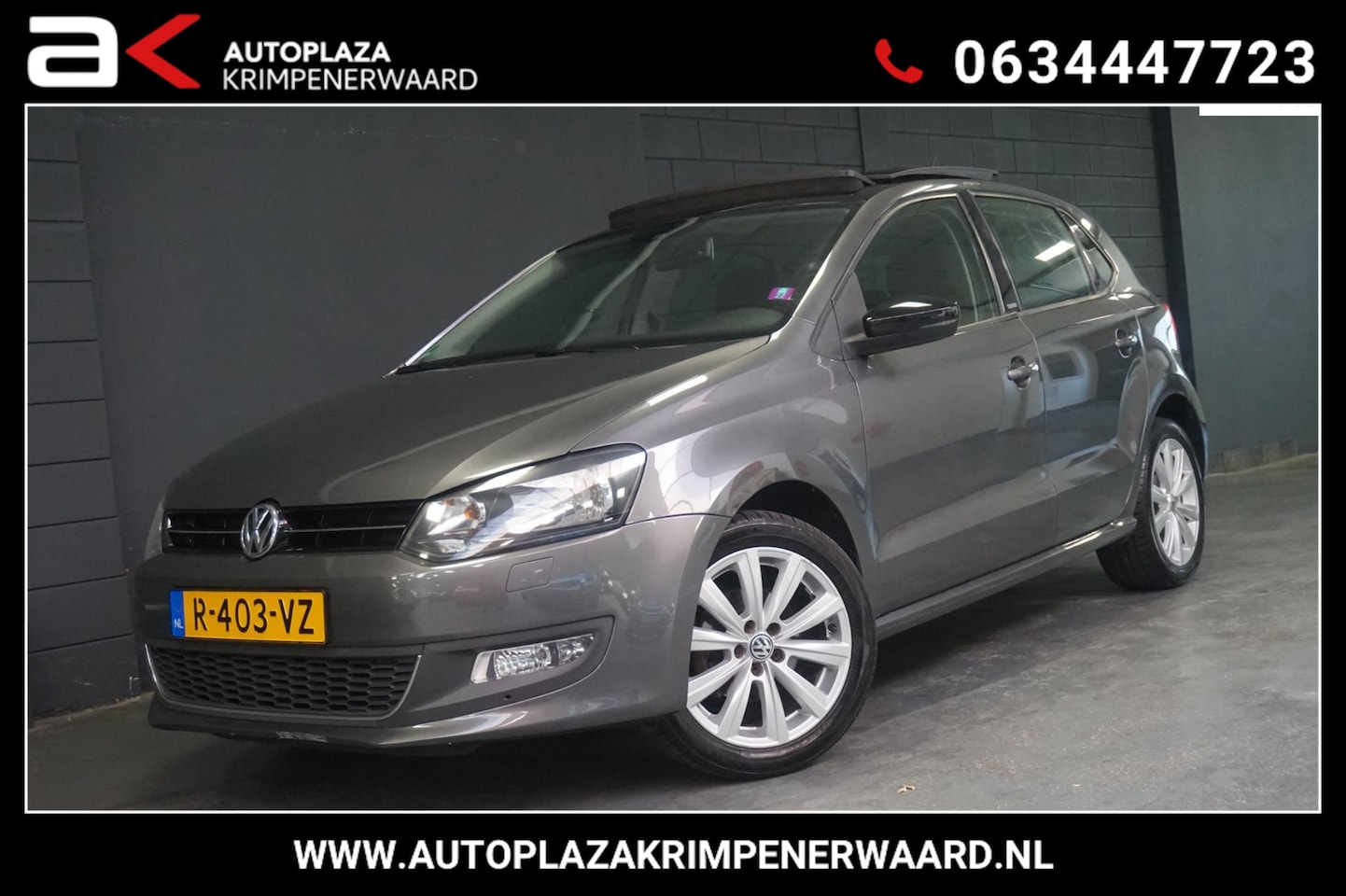 Volkswagen Polo - 1.2-12V Trendline open dak Nieuwe apk pdc - AutoWereld.nl