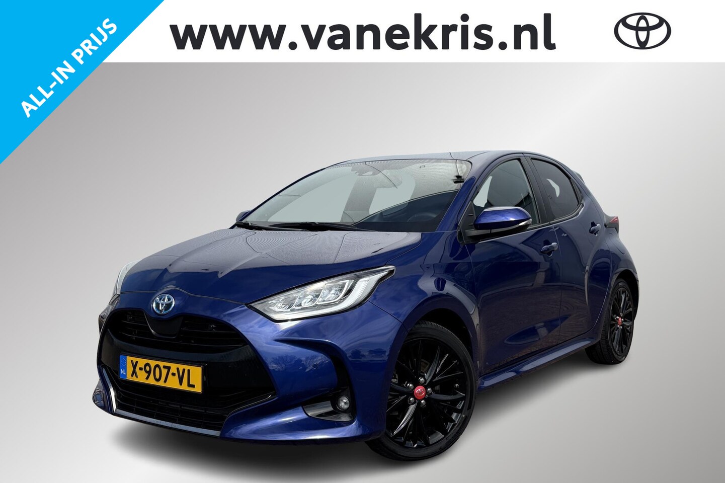 Toyota Yaris - 1.5 Hybrid Executive 1.5 Hybrid Executive, Blind spot, Head up display, Stuur & Stoelverwarming, JBL, Apple Car - AutoWereld.nl