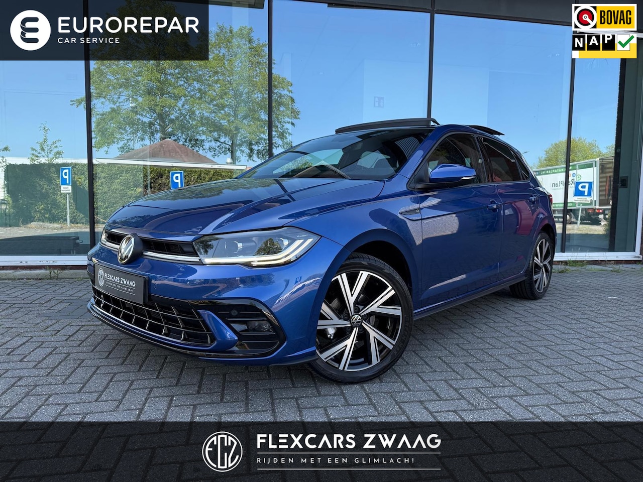 Volkswagen Polo - 1.0 TSI R-Line Business - Navi - Panoramadak - Virt.Cockpit - Climate - AutoWereld.nl
