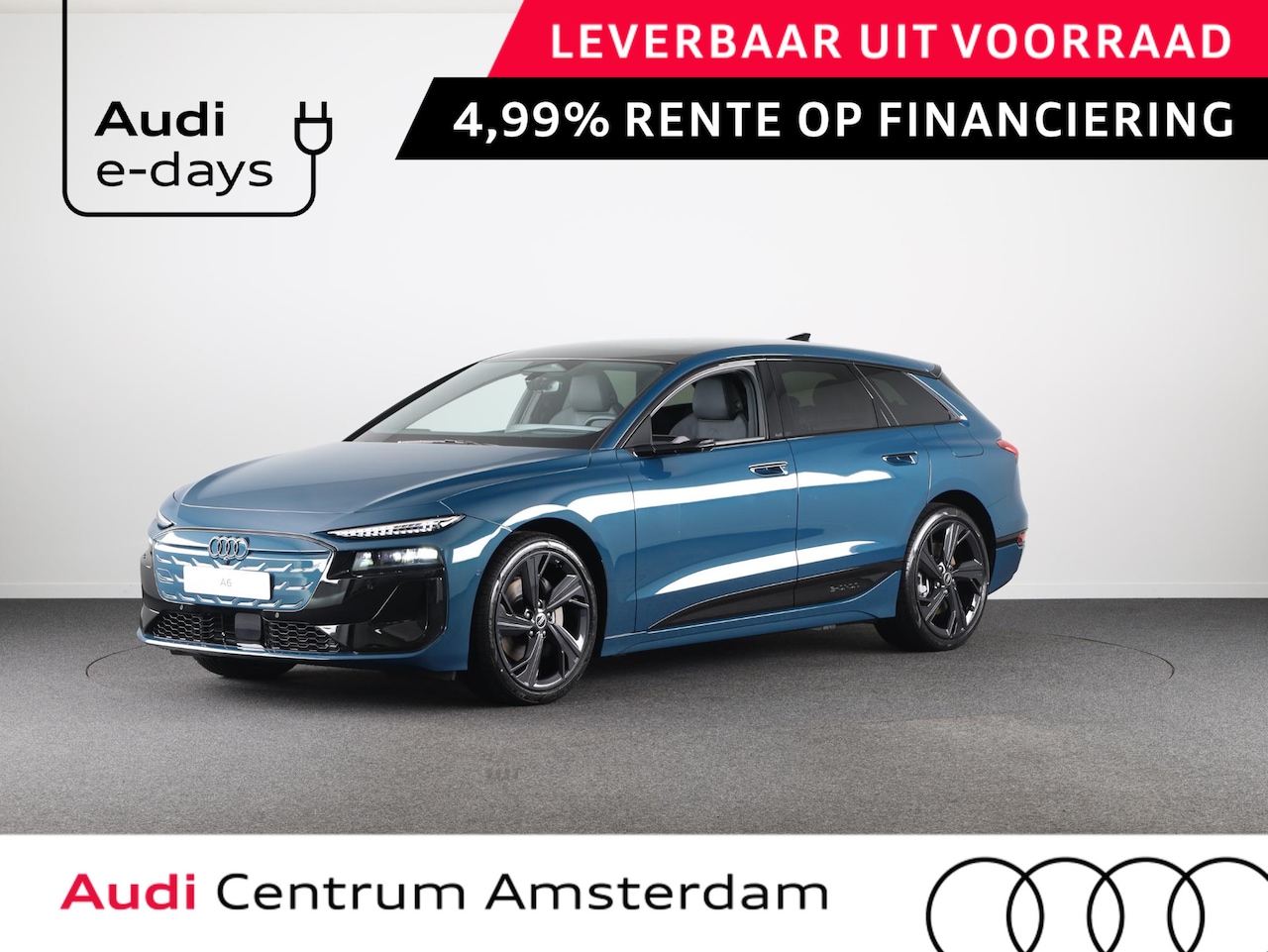 Audi A6 Avant e-tron - S edition 270kW/367pk 100kWh Avant Elektris Panorama-glasdak, Bang&Olufsen soundsysteem, w - AutoWereld.nl