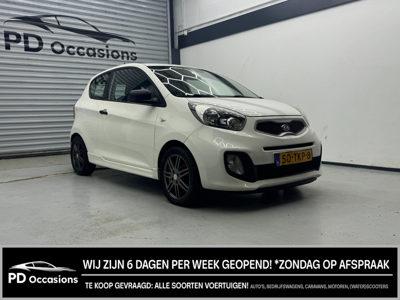 Kia Picanto - 1.2 CVVT Comfort Pack HANDEL/EXPORT ZIE TEKST - Airco - Leer - AutoWereld.nl