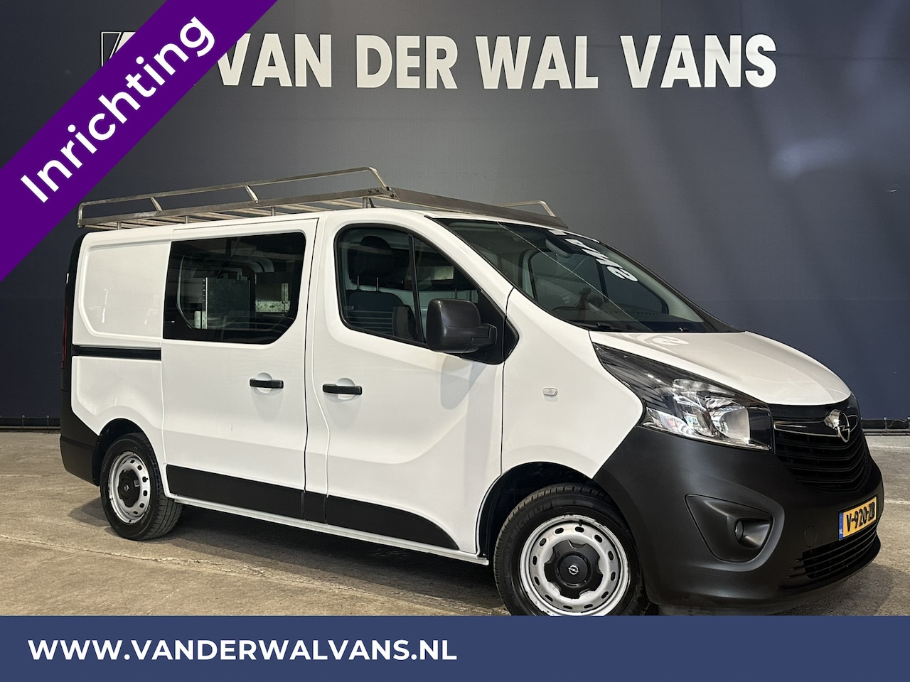 Opel Vivaro - 1.6 CDTI 126pk L1H1 inrichting Euro6 Airco | Imperiaal | Camera | Navigatie | Trekhaak Cru - AutoWereld.nl