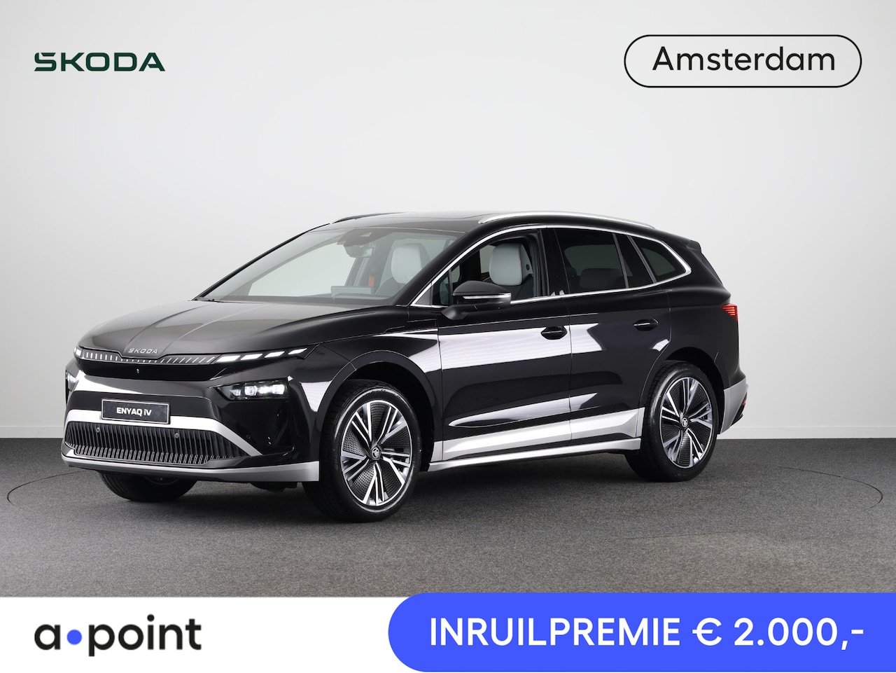 Skoda Enyaq iV - 85 Business Edition 286 pk | Business upgrade pakket - ADVANCED | Panoramadak | Lodge | 20 - AutoWereld.nl