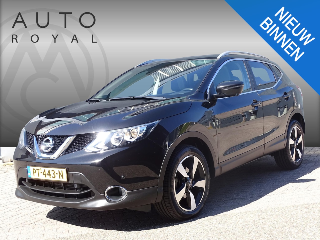 Nissan Qashqai - 1.2 Tekna + Automaat, Panoramadak, Navigatie, Camera, Multimedia, Airco/ECC, Cruisecontrol - AutoWereld.nl