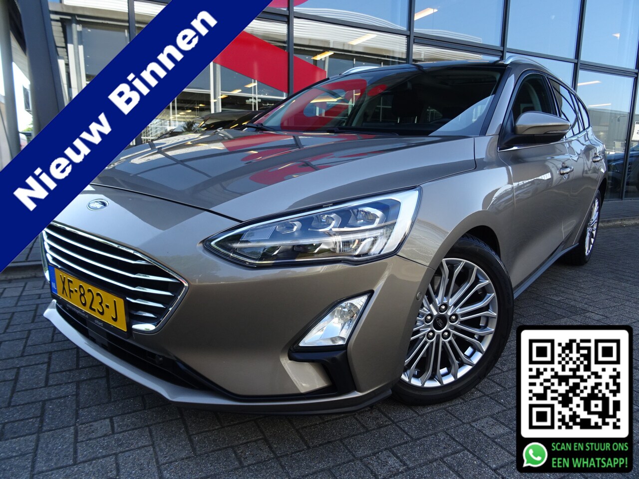Ford Focus Wagon - 1.0 EcoBoost Titanium Business Wagon AUTOMAAT - AutoWereld.nl