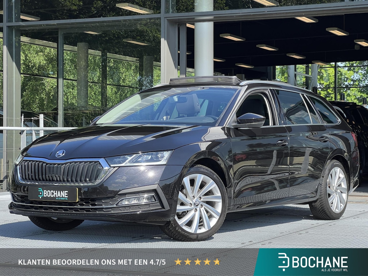 Skoda Octavia Combi - 1.0 TSI Business Edition Plus | Panoramadak | Navigatie | Elektrische achterklep - AutoWereld.nl