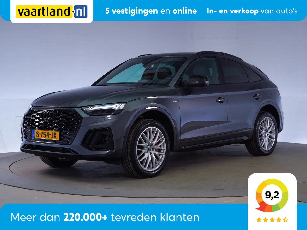Audi Q5 Sportback - 50 TFSIe Quattro S-Edition Competition Aut. [ Adapt.cruise Stoelverwarming 360°-camera ] - AutoWereld.nl