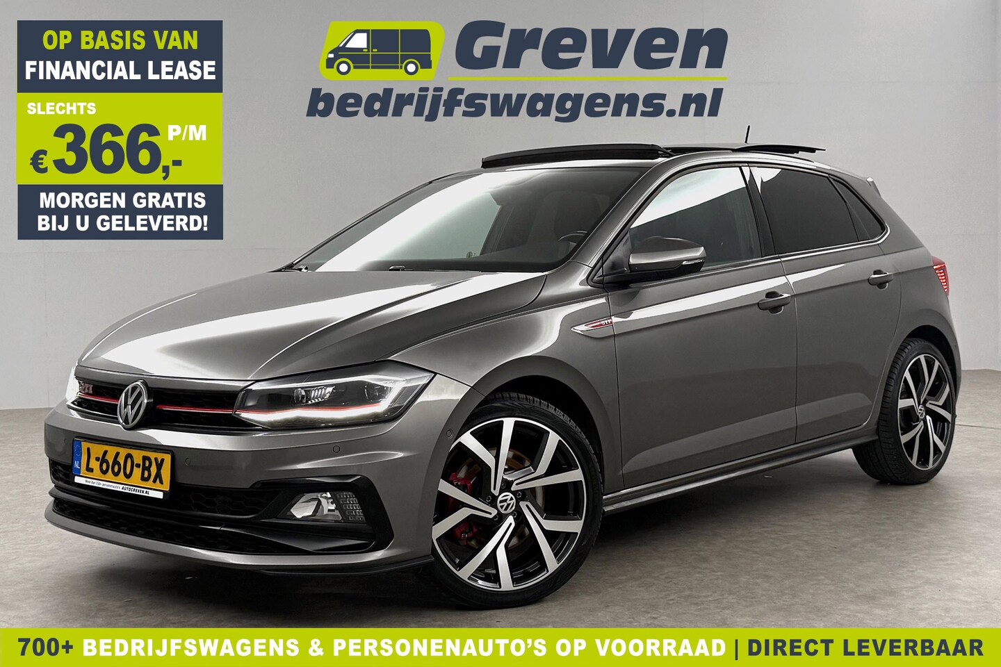 Volkswagen Polo - 2.0 TSI GTI | beats-audio | 200PK Pano LED DSG Virtual Camera Carplay Clima Cruise Navi PD - AutoWereld.nl