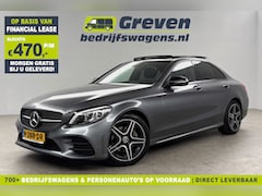 Mercedes-Benz C-klasse - 180 AMG 157PK Pano Sfeerverl. Virtual LED 18"LMV Clima Cruise Camera Carplay Navi PDC
