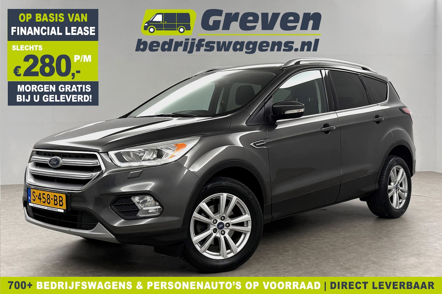 Ford Kuga - 1.5 EcoBoost ST Line LED Clima Cruise Carplay Navigatie PDC 17"LMV - AutoWereld.nl