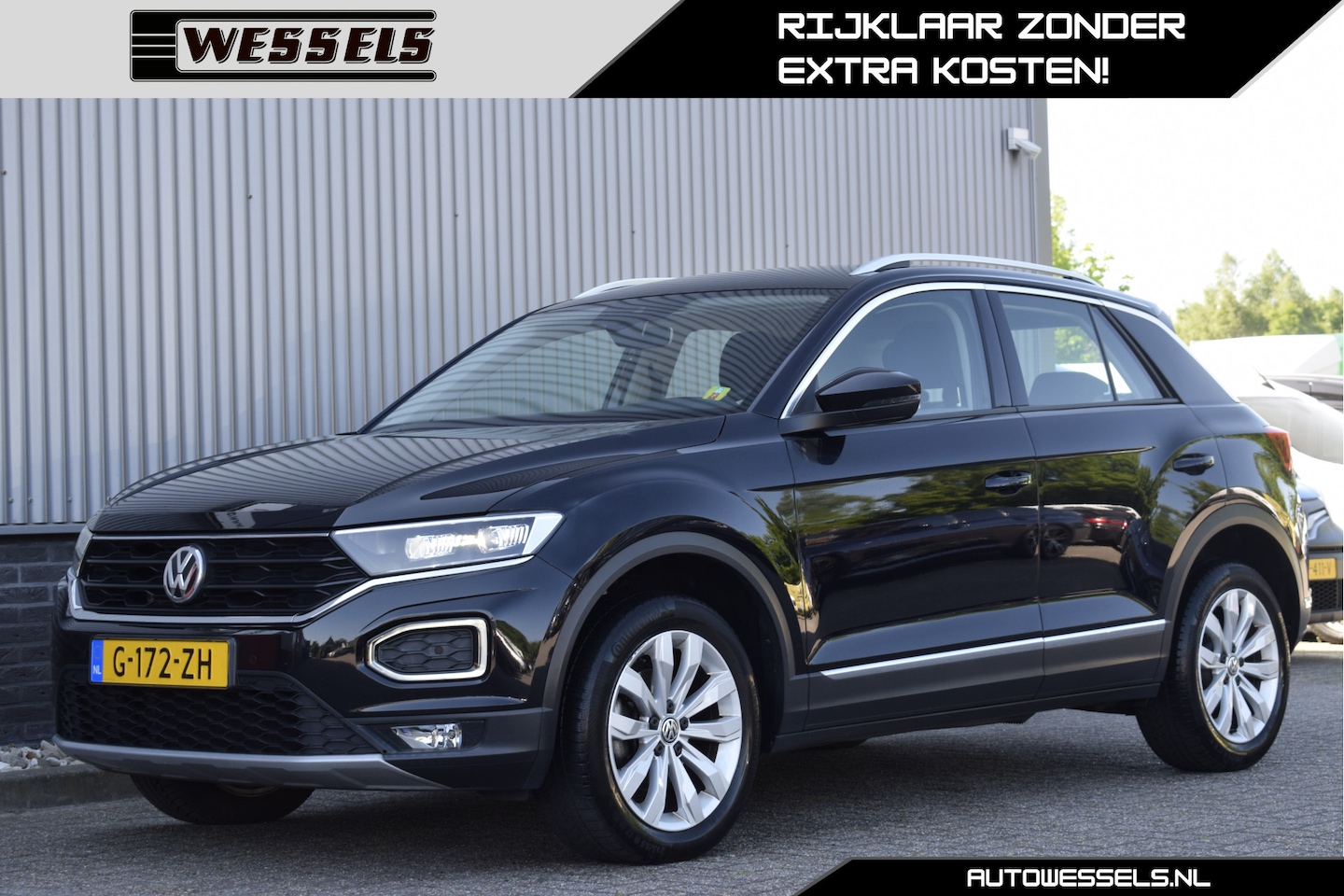 Volkswagen T-Roc - 1.5 TSI Sport Virtual cockpit, Adaptive cruise, Carplay, Automaat, Navi, - AutoWereld.nl