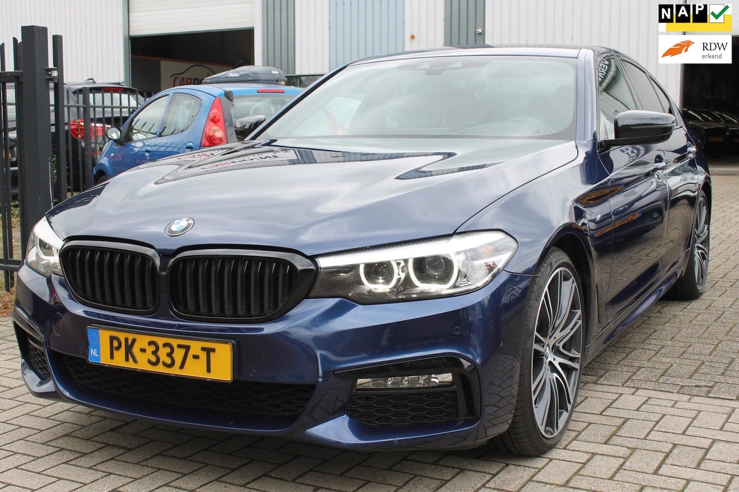 BMW 5-serie - 520d Executive M Sport 190PK 20" HUD Camera Topstaat! - AutoWereld.nl