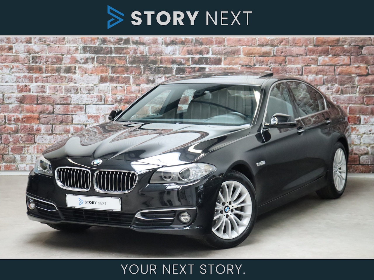 BMW 5-serie - Sedan 520i High Executive Luxury Line Automaat Navigatie Professional / Comfortstoelen / S - AutoWereld.nl