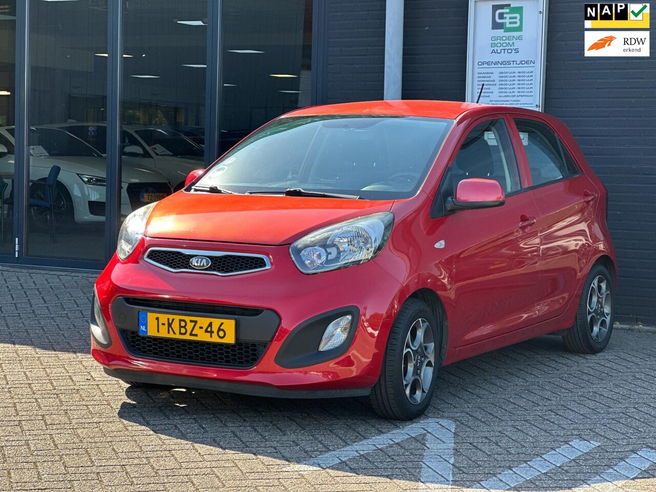 Kia Picanto - 1.0 CVVT ISG Comfort Pack/5-DRS/AIRCO/NL-AUTO NAP!! - AutoWereld.nl