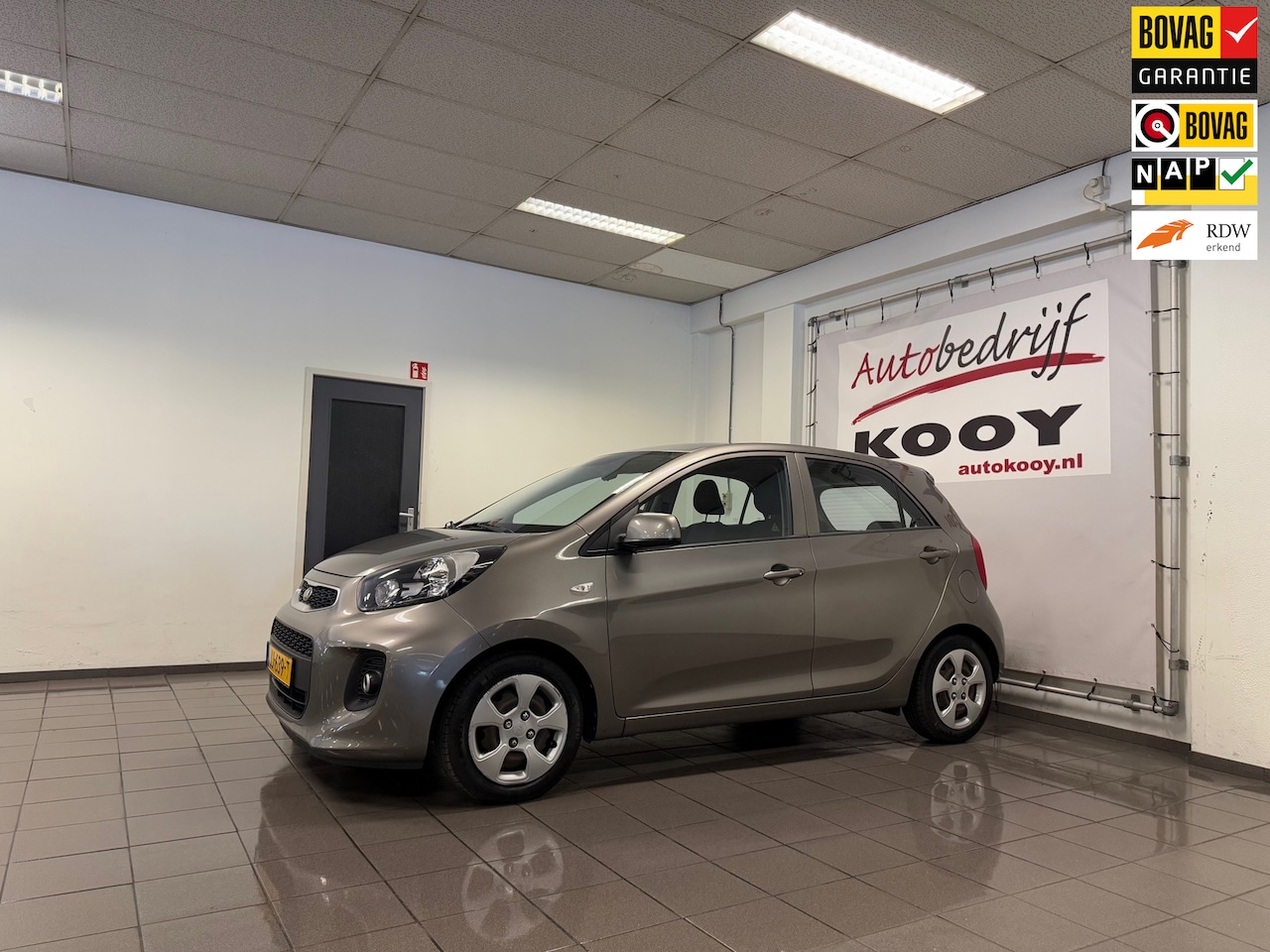 Kia Picanto - 1.0 CVVT EconomyPlusLine * Goed onderhouden / Airco / 5 Deurs / NL Auto * - AutoWereld.nl