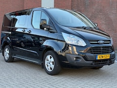 Ford Transit Custom - 290 2.2 TDCI L1H1 Limited DC|LEDER|2XSCHUIFDEUR|FULL-OPTIONS