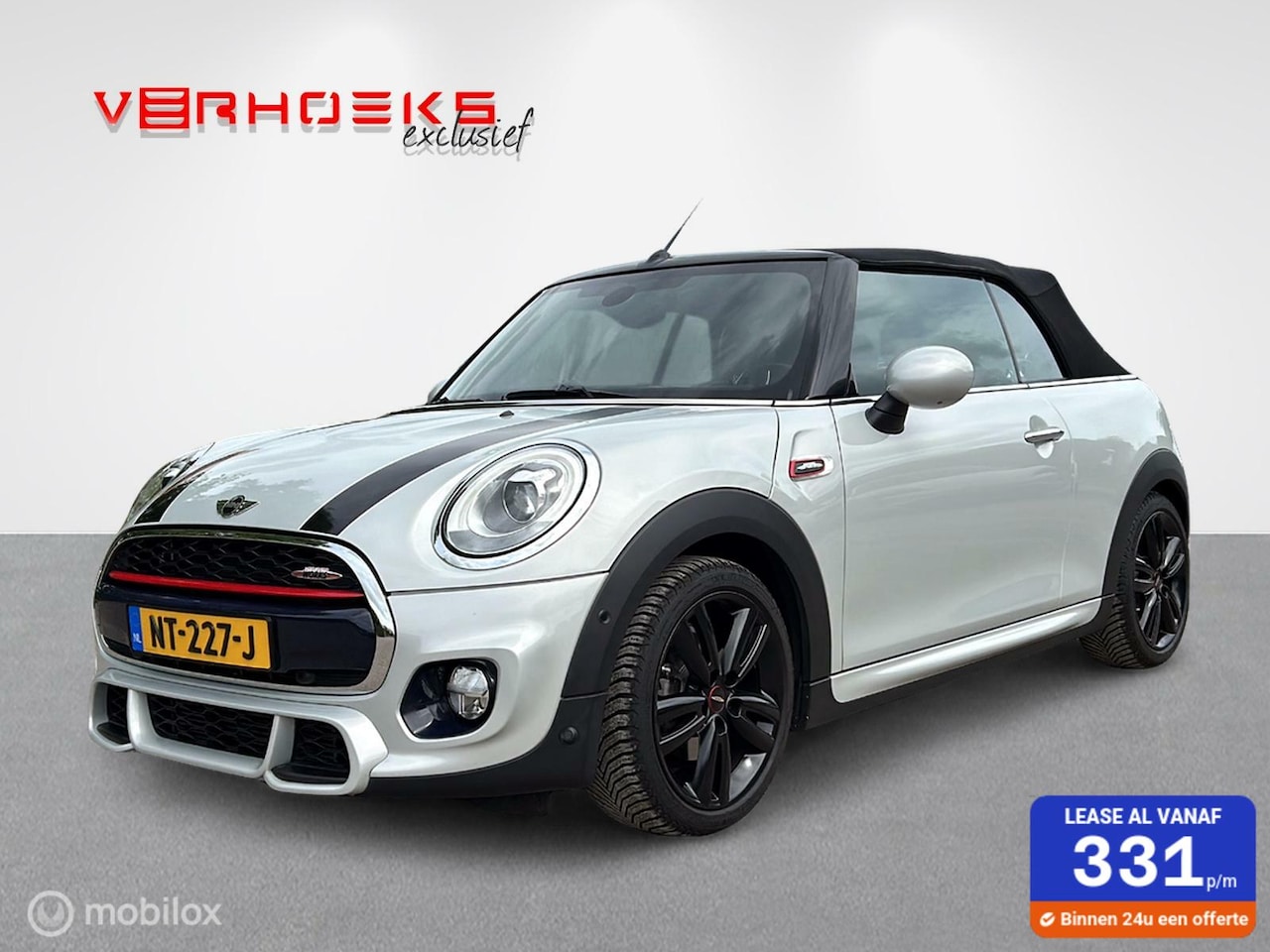 MINI Cabrio - 1.5 Cooper Chili JCW / Leer / Head up / LED - AutoWereld.nl