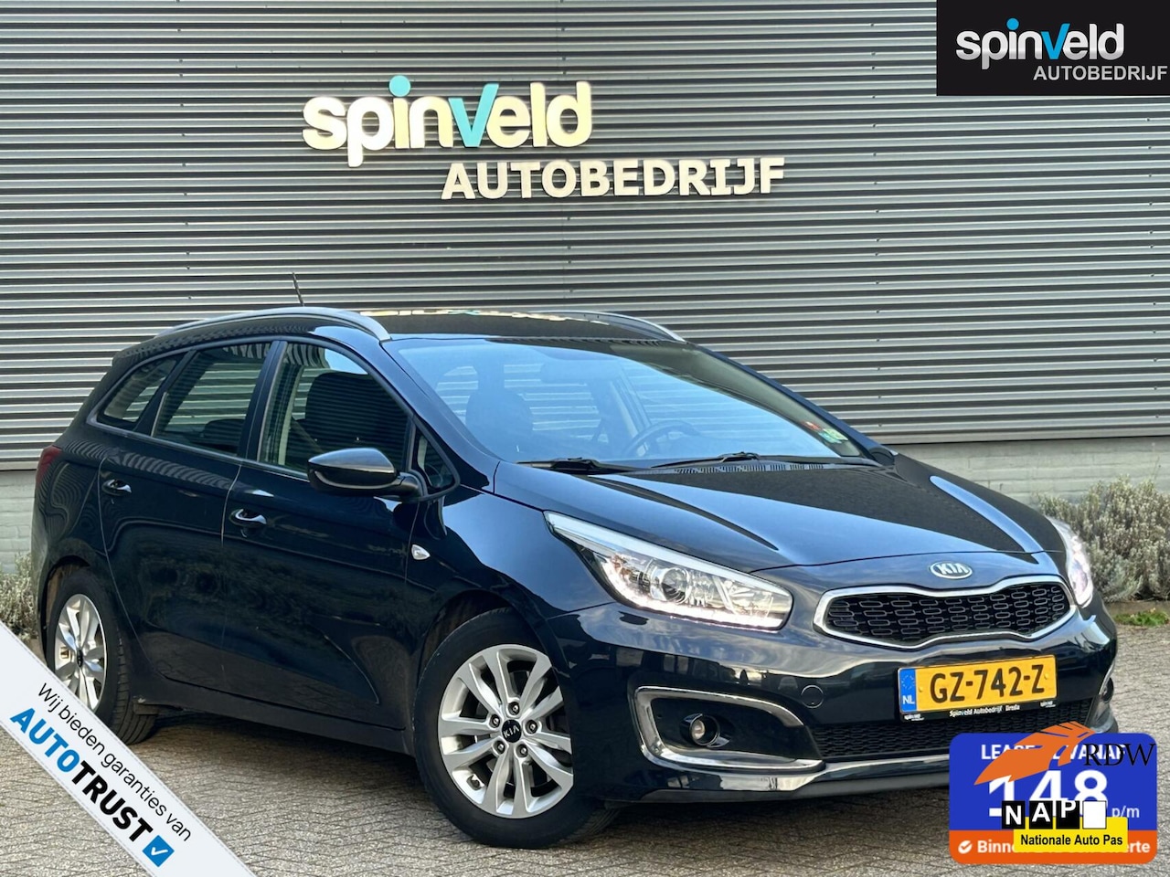 Kia Cee'd Sportswagon - 1.6 GDI First Edition BJ'15 NAP NL NAVI - AutoWereld.nl