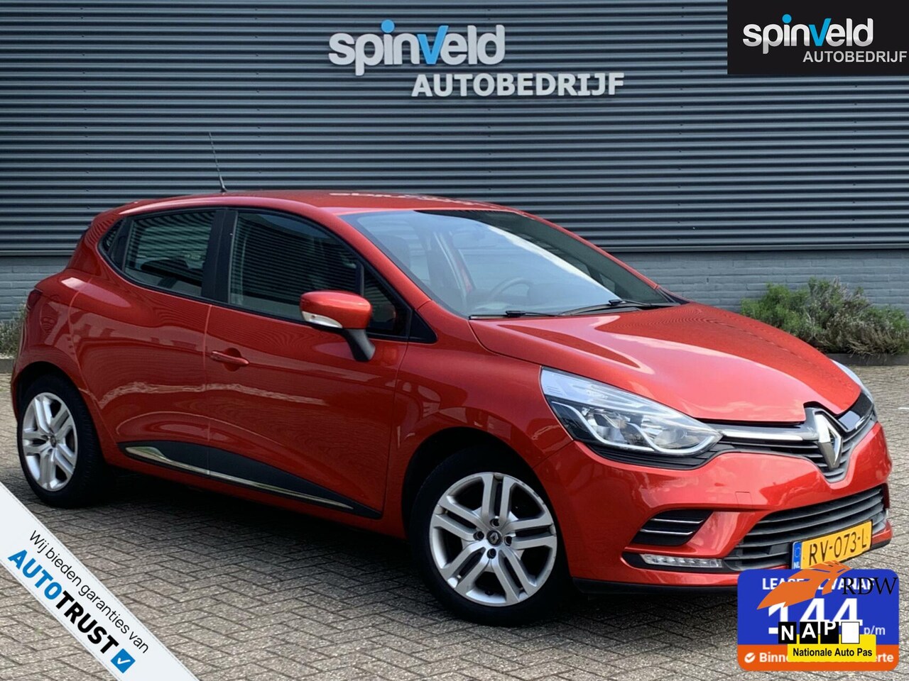 Renault Clio - 0.9 TCe Zen BJ`18 NAP NL Navi Trekhaak Elekpakket - AutoWereld.nl