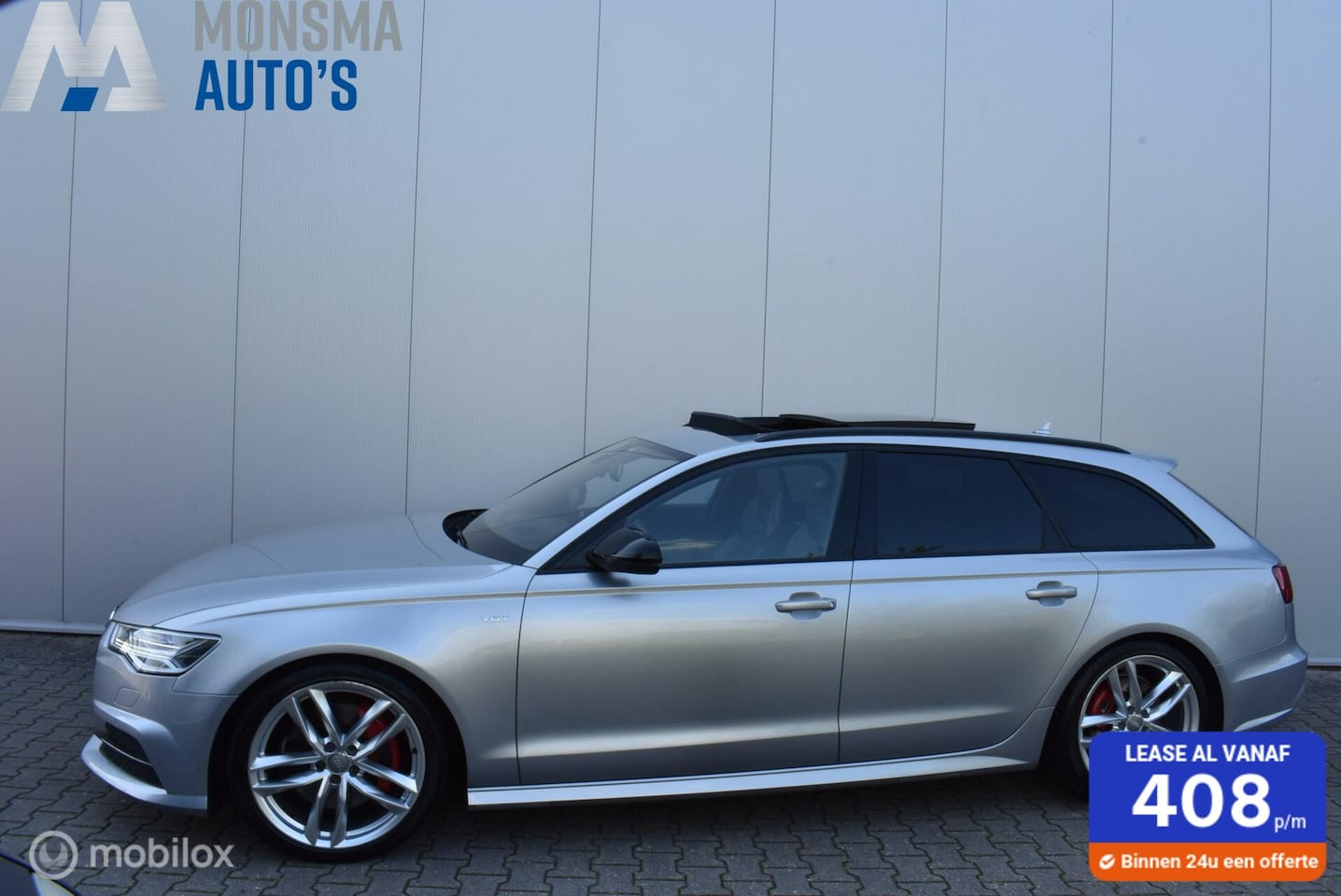 Audi A6 Avant - 3.0 TDI BiT Competition 2016 RS-stoelen Pano Nappa Softclose Bose 20" LMV Trekhaak - AutoWereld.nl