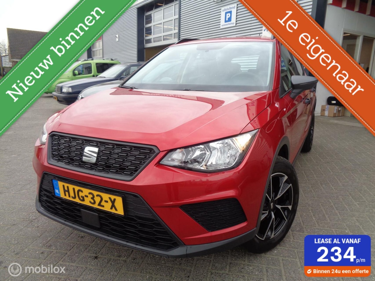 Seat Arona - 1.0 TSI Reference/Airco/Lm velgen/Carplay/1st eig/Slechts 79000km - AutoWereld.nl