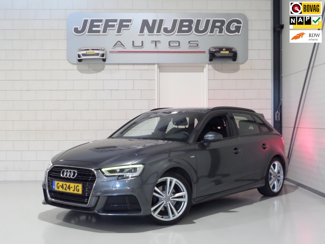 Audi A3 Sportback - 30 TFSI Advance Sport "Origineel NL!" 2X S-Line Virtual Full-LED Stoelverwarming, van 2e e - AutoWereld.nl
