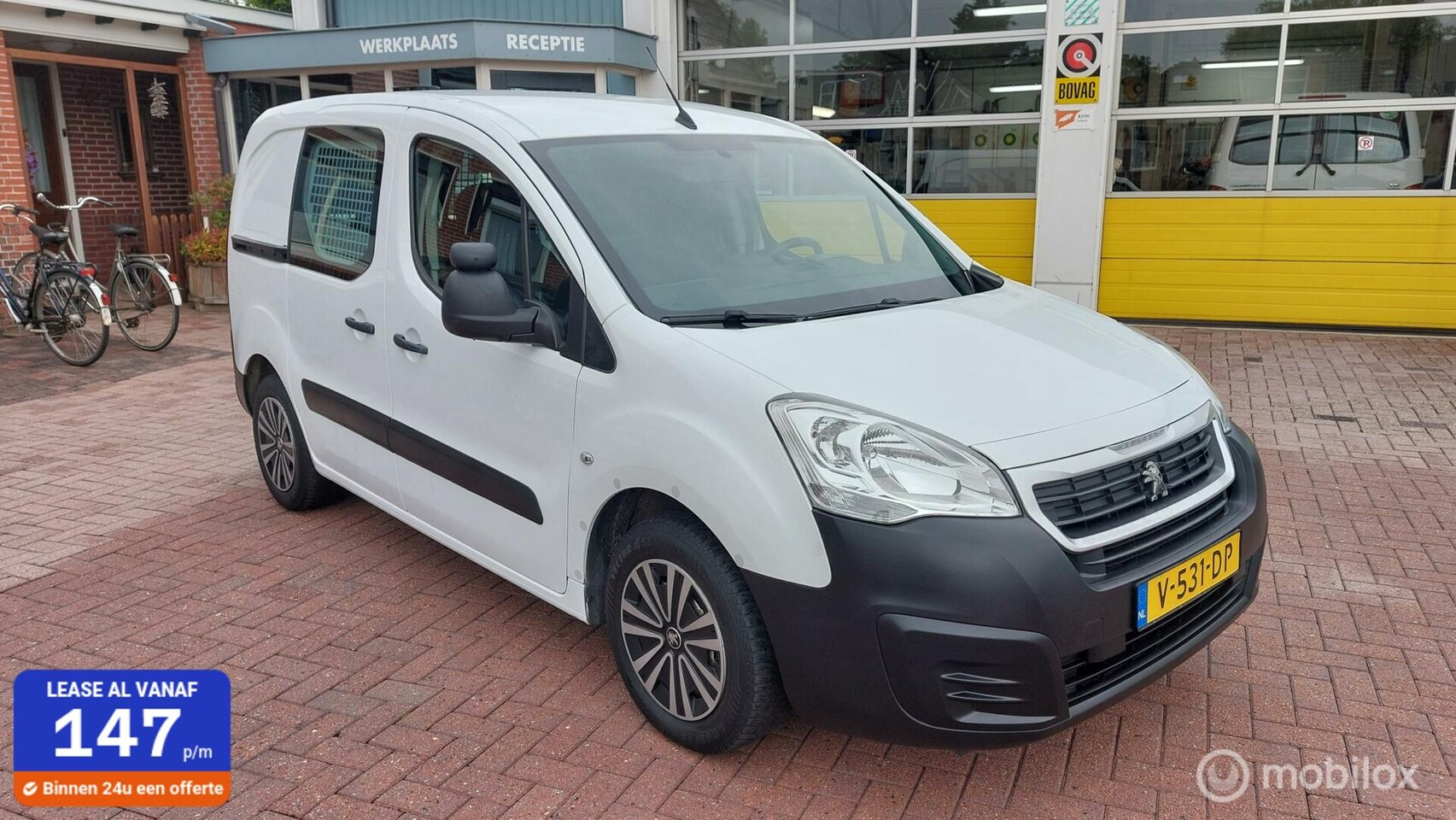 Peugeot Partner - bestel 120 1.6 BlueHDi 100 L1 Premium Marge auto !! ex kadaster - AutoWereld.nl
