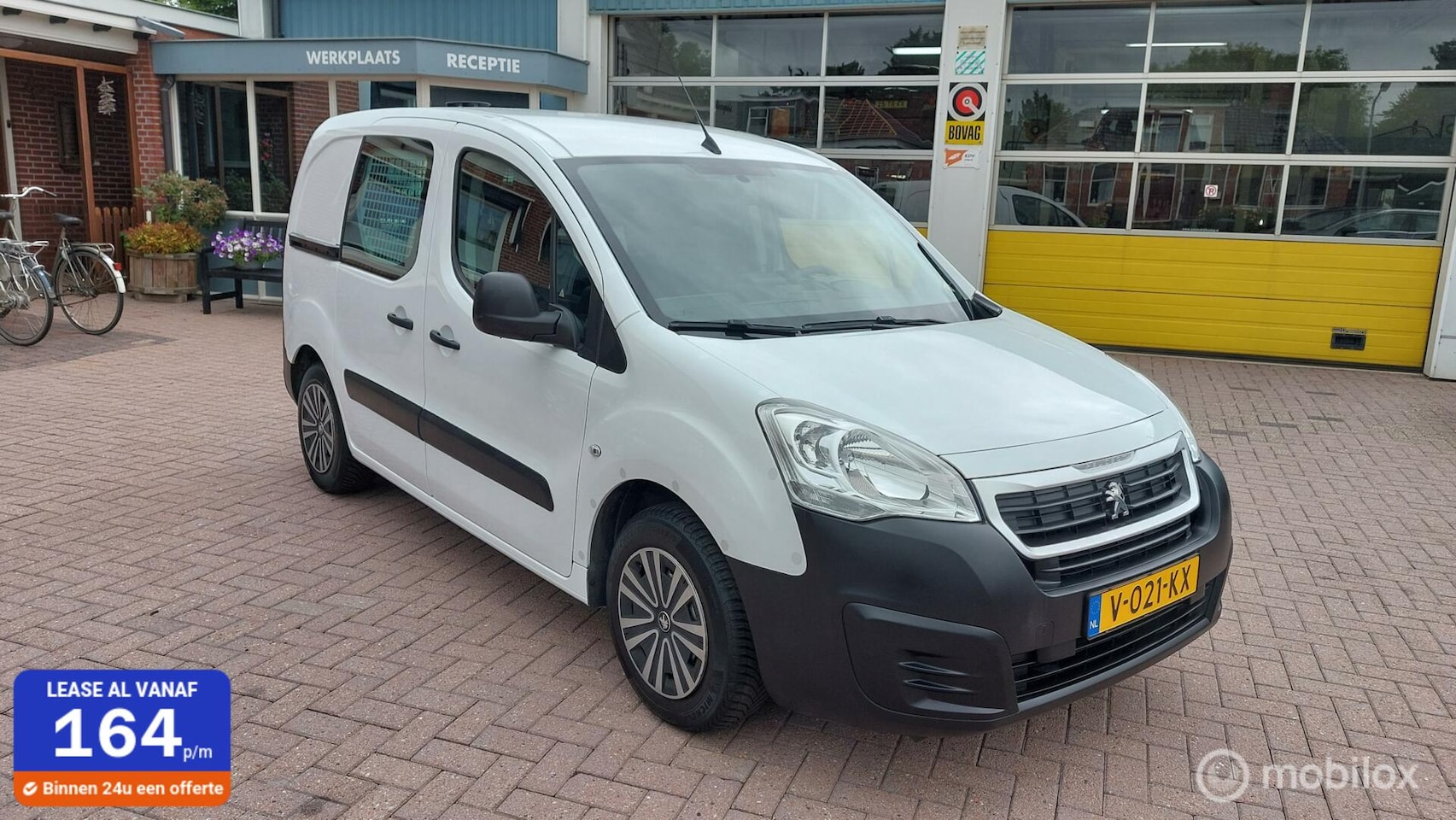 Peugeot Partner - bestel 120 1.6 BlueHDi 100 L1 Premium Marge auto !! ex kadaster - AutoWereld.nl