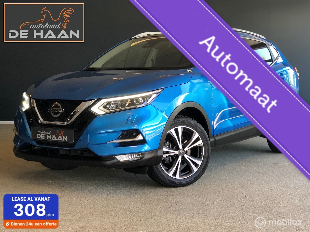 Nissan Qashqai - AUTOMAAT 1e EIGENAAR DEALER ONDERHOUDEN 1 JAAR GARANTIE !! AUTOMAAT 1.2 N-Connecta - AutoWereld.nl