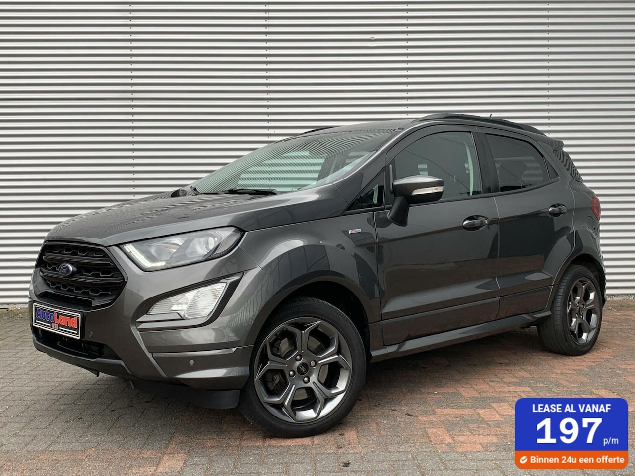 Ford EcoSport - 1.0 EcoBoost ST-LINE 140 PK LED CARPLAY CAMERA VOL OPTIES EERSTE EIGENAAR CRUISE TREKHAAK - AutoWereld.nl
