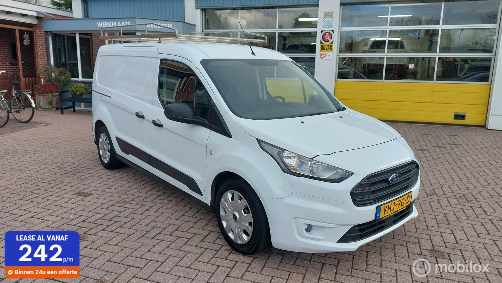 Ford Transit Connect - 1.5 EcoBlue L2 Ambiente HP Imperiaal en trekhaak ! - AutoWereld.nl